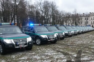 Podlaska straż graniczna otrzymała nowe samochody