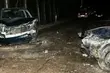 Zderzenie forda z toyotą. Dwie osoby w szpitalu