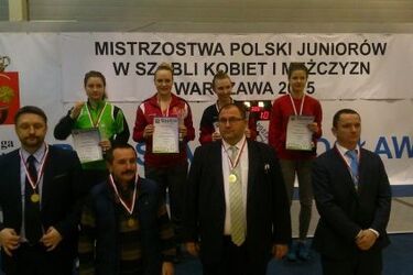 Szermierka. Mistrzostwa Polski: Dwa medale szablistów UKS 13