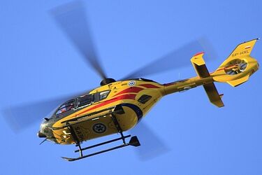 Podpalony mężczyzna sam wezwał pomoc