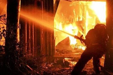 Niepełnosprawny mężczyzna zginął w pożarze