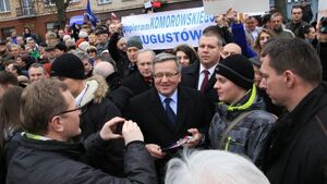 Bronisław Komorowski w Białymstoku: "Mam szczególny sentyment do tego regionu"