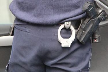 Bili i szarpali policjantów. Dwóch mężczyzn stanie przed sądem