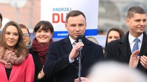 Tłumy białostoczan witały Andrzeja Dudę [ZDJĘCIA]