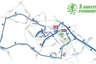 3. Białystok Półmaraton: nieciałe 50 dni do biegu. Zobacz trasę