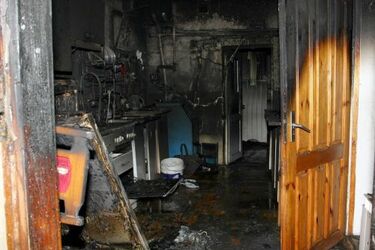 Pożar mieszkania na Antoniuku. Nie żyje 42-letnia kobieta