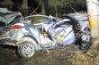 Wypadek opla. Nie żyje 18-letni kierowca