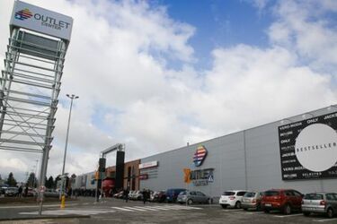 Alarm pożarowy w Outlet Center