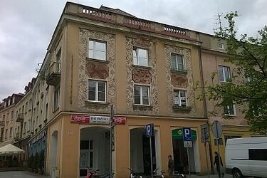 Pożar kamienicy na Rynku Kościuszki