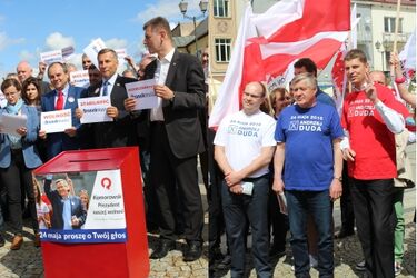 Podlaskie sztaby kończą kampanię wyborczą