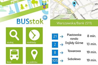 Nowe aplikacje dla pasażerów Białostockiej Komunikacji Miejskiej