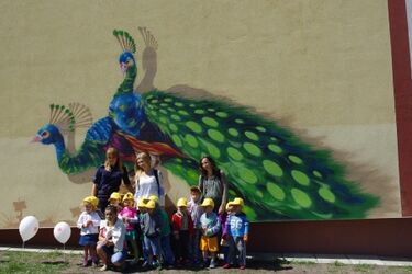 Nowy mural powstał na Leśnej Dolinie