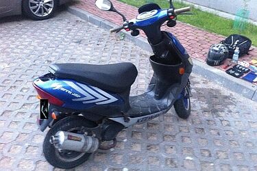 16-latek ukradł skuter. Zatrzymały go policjantki