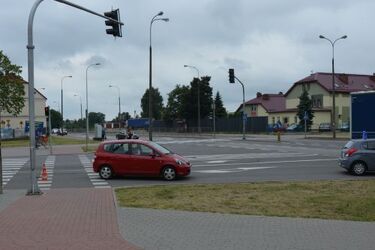 Honda potrąciła rowerzystkę. Kierująca straciła prawo jazdy
