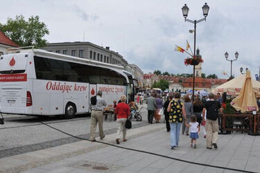 Oddając krew, ratujesz życie. Ambulans stanie na Rynku Kościuszki