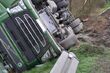 Wypadek tira i utrudnienia dla kierowców na krajowej "ósemce"