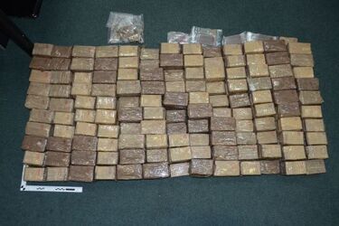 Ponad 100 kg haszyszu w audi. Rosjanin zatrzymany