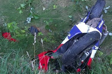 Kobieta wymusiła pierwszeństwo na motocykliście. 41-latka straciła prawo jazdy