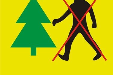 Są pierwsze w regionie zakazy wstępu do lasu