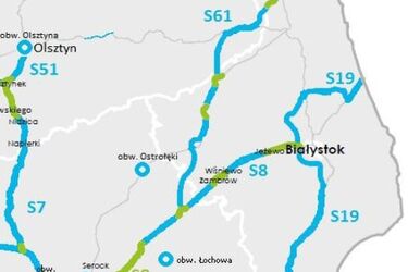 Rząd przyjął Program Budowy Dróg Krajowych. Są w nim podlaskie S19 i S61