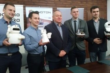 Robot z Politechniki Białostockiej niebawem trafi na rynek edukacyjny