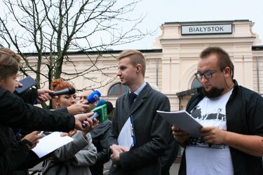 Coraz mniej pociągów do Warszawy. Protest Kolejowego Podlasia i samorządów