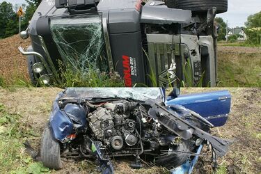 Sokólscy policjanci poszukują świadków wypadku