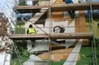Patriotyczny mural powstaje na ścianie VII LO w Białymstoku