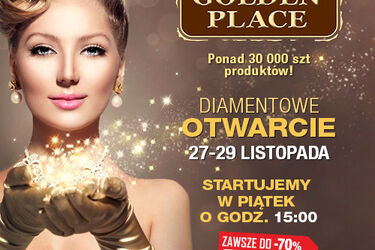 Pierwszy w Polsce supermarket biżuteryjny. Golden Place w Białymstoku