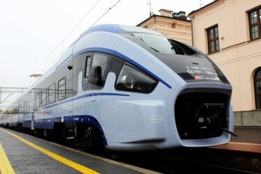 Dart już w Białymstoku. "Polskim Pendolino" pojedziemy jeszcze w tym roku [ZDJĘCIA]
