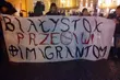 Antyimigracyjna pikieta Młodzieży Wszechpolskiej