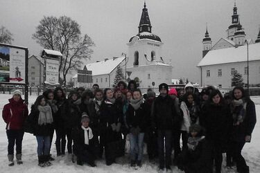 Francuscy licealiści odwiedzili Białystok