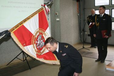 Komendant miejski PSP w Białymstoku żegna się ze stanowiskiem i podsumowuje ostatni rok