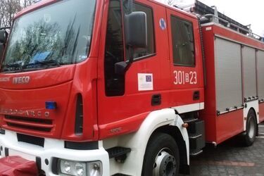 O mały włos od tragedii. Mężczyzna uratowany z pożaru