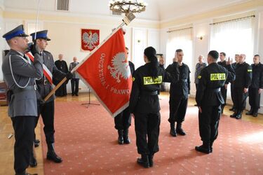 Nowi funkcjonariusze w szeregach podlaskiej policji