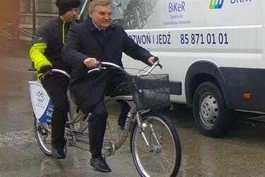 10 tandemów dołączyło do BiKeRa. Z rowerów już można korzystać