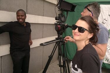 Powstaje nowy teledysk. Grupa Roki rozpoczęła zdjęcia na Rynku Kościuszki [WIDEO]