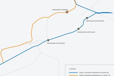 Znowu zła komunikacja ze stolicą. Pociągi z Białegostoku nie dojadą do Warszawy Centralnej