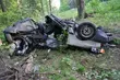 Śmiertelny wypadek koło Augustowa. Nie wiadomo, kto kierował autem