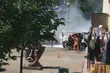 Pożar na ul. Suraskiej. Ruch został wstrzymany