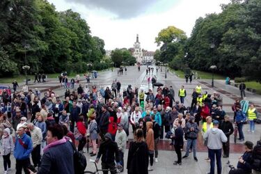 Nie ma miejsca na przemoc, ksenofobię i rasizm. Akcja "Białystok wolny od nienawiści"