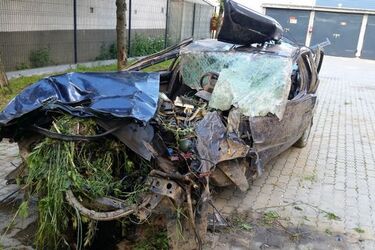 Wypadek w gminie Jasionówka. Zginęły dwie osoby 