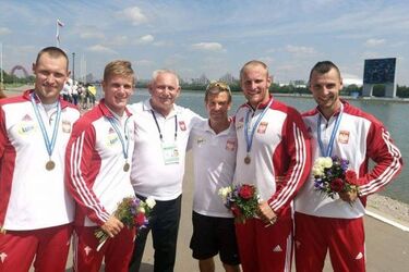 Kajakarstwo. Zawodnik Dojlid Białystok z brązowym medalem Mistrzostw Europy