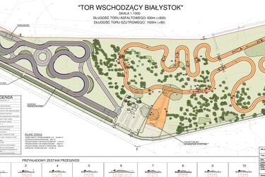 Samochodowy tor Wschodzący Białystok powstanie jeszcze w tym roku
