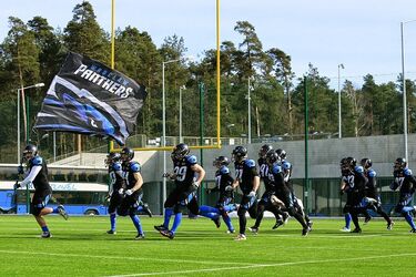 Na Stadionie Miejskim odbył się XI SuperFinał PLFA. Panthers Wrocław z pucharem