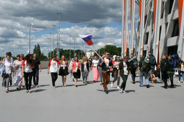 Przyjechali pielgrzymi. W Białymstoku rozpoczęły się Światowe Dni Młodzieży [ZDJĘCIA]