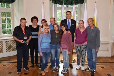 Ich przodek rozpoczął powstanie w getcie. Po 73 latach odwiedzili Białystok