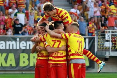 Lotto Ekstraklasa. Wyborna forma Żółto-Czerwonych. Jagiellonia zatopiła Arkę [WIDEO]