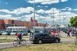 Pożar w Centrum Handlowym Auchan przy ul. Hetmańskiej w Białymstoku