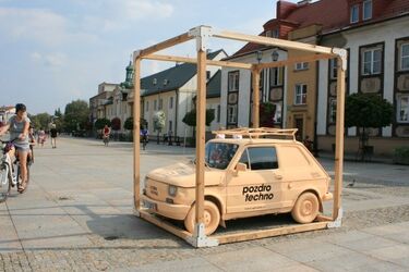 Maluch na rynku. Nietypowa promocja białostockiego festiwalu